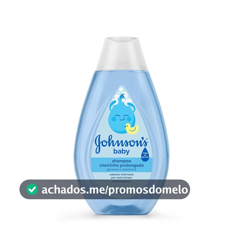 Shampoo Johnson's Baby Cheirinho Prolongado, 400ml