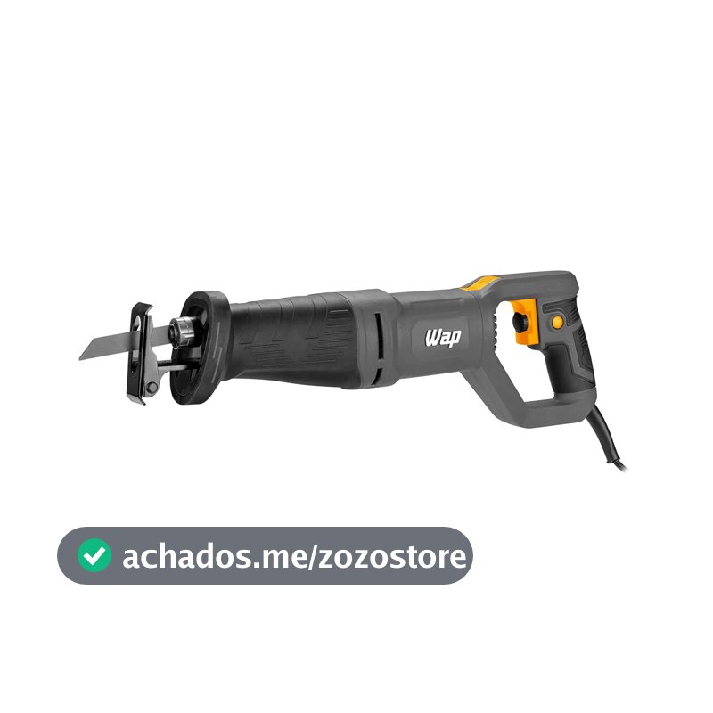 WAP Serra Sabre Elétrica WF SA01 20mm com Punho Giratório e Ajuste de Velocidade 2800gpm 1200W 127V