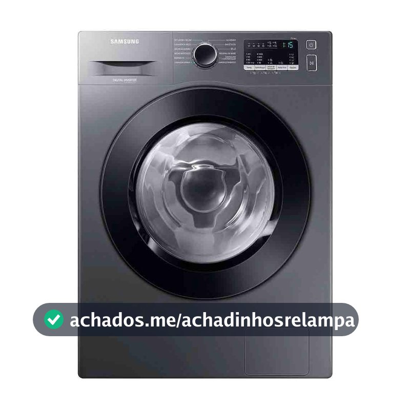 Samsung Lava e Seca WD11M com Digital Inverter WD11M4473PX Inox Look 11/7kg - 127V
