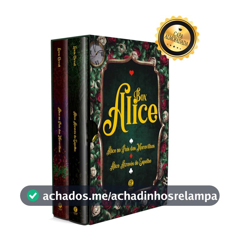 Box Alice - Box com 2 livros - Edição de Luxo Almofadada