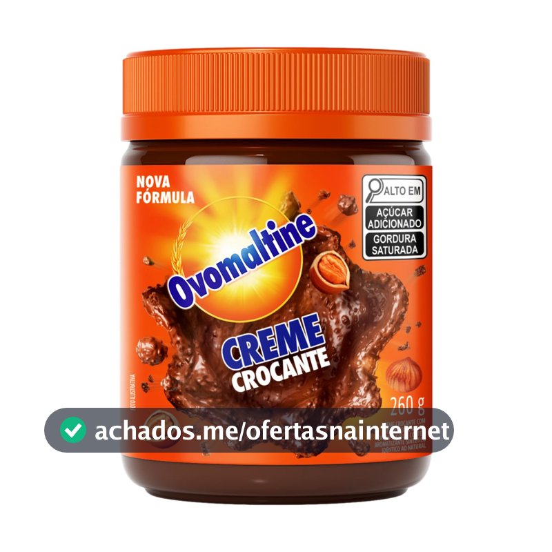 Creme Crocante Ovomaltine, 260g