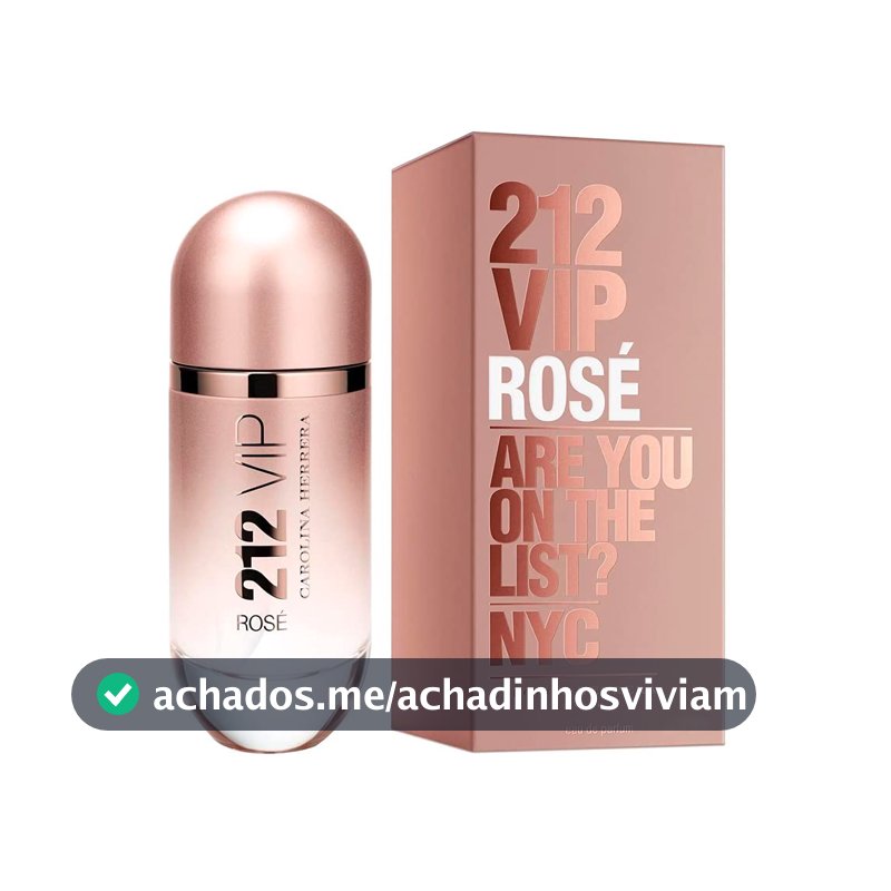 212 VIP Rosé Carolina Herrera - Perfume Feminino - Eau de Parfum - 125ml, Carolina Herrera