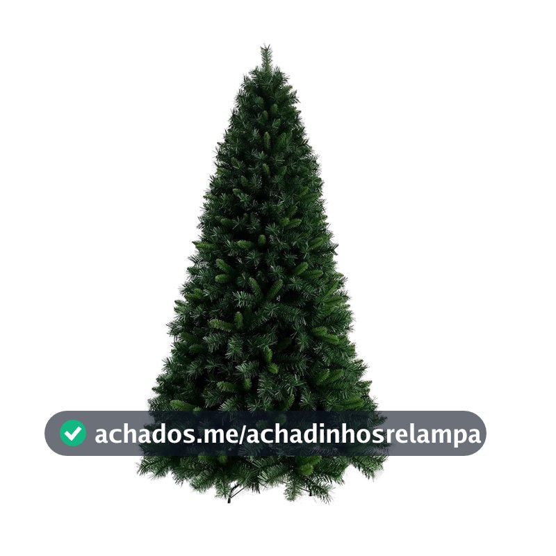 Tuut Árvore de Natal Irlandesa Verde 180cm 628 Galhos – Compacta e Elegante