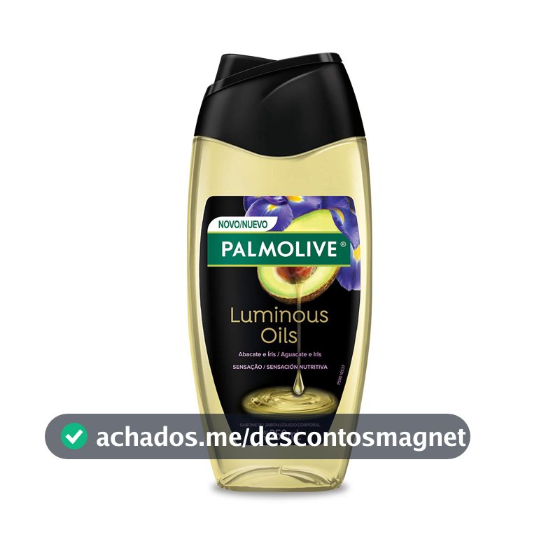 Palmolive Luminous Oils Sensação Nutritiva Sabonete Líquido Corporal, 250ml
