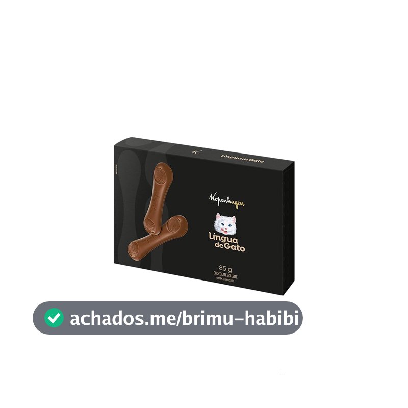 Chocolate Kopenhagen Língua de Gato 85G