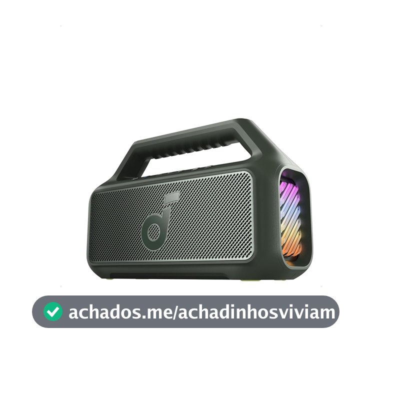 soundcore Boom 2 da Anker, Caixa de Som Portáteis Bluetooth, 80W, IPX7