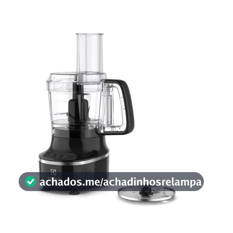 Processador de Alimentos 3 em 1 2 velocidades pulsar compacto 710 ML potencia 300W Electrolux EFP500 127V