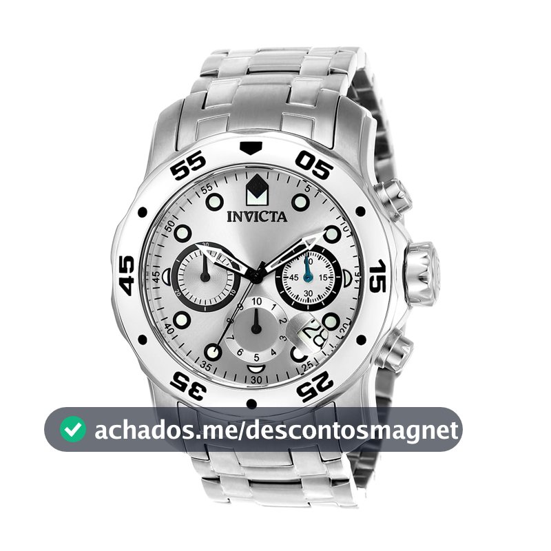Invicta Relógio cronógrafo masculino Pro Diver Collection