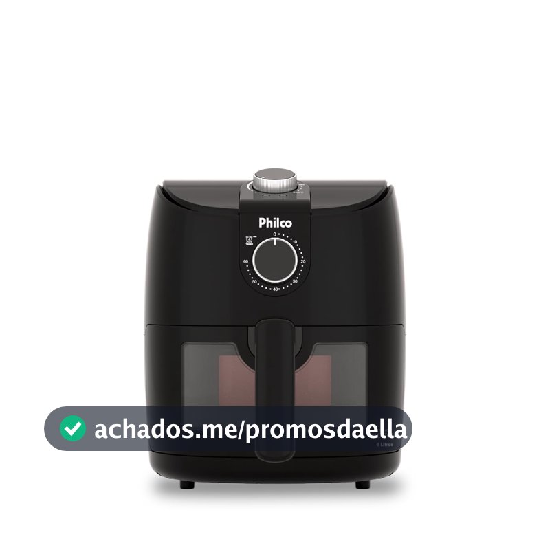 Air Fryer Philco 4L Revestimento Redstone 1500W PAF40A 127V