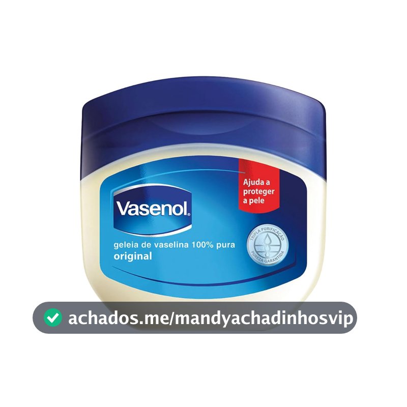 Vasenol Geleia de Vaselina Hidratante para Pele Ressecada