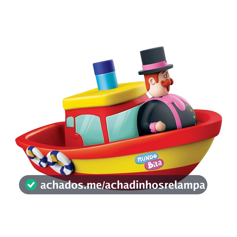 Barco Banho Mundo Bita, Lider Brinquedos, Multicor