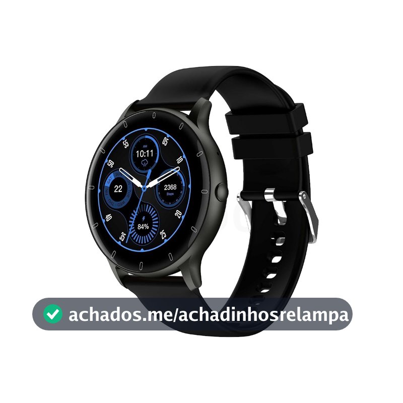 Bettdow Smartwatch Relógio inteligente com Al integrada, atende/faz chamadas, relógio esportivo feminino e masculino de 1,28" à prova d'água IP67, para celulares Android e iOS FB051 (Preto)