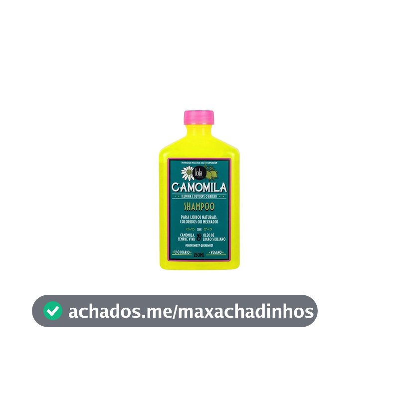 Camomila Shampoo 250ml , Lola Cosmetics