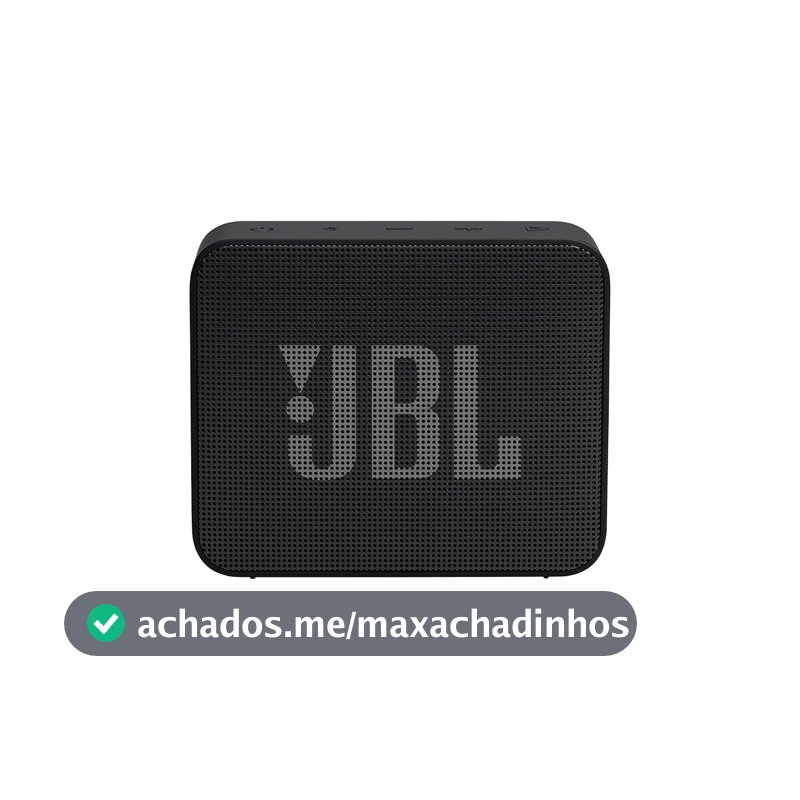 JBL Go Essential 2 Caixa de Som Bluetooth Portátil Preta