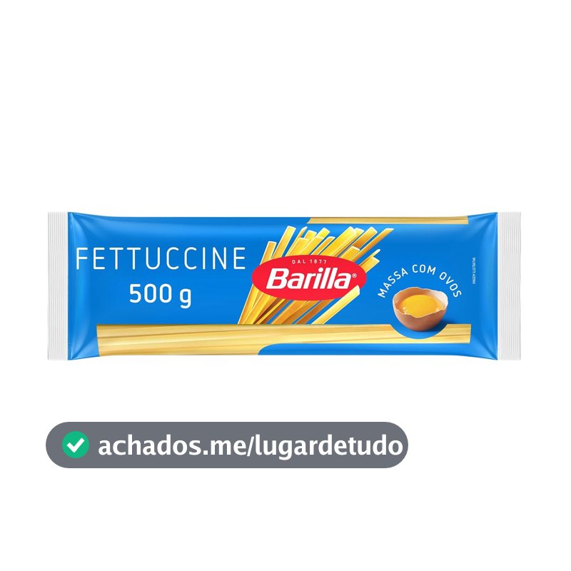 Barilla Fettuccine - Macarrão com Ovos, 500g