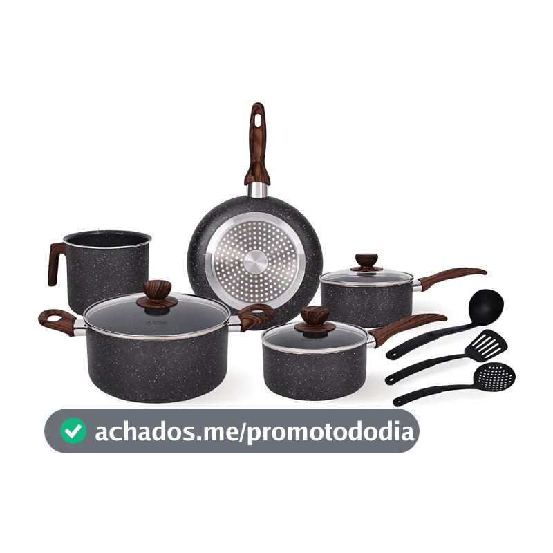 ULTVIGOR Jogo de Panelas Indução Cerâmica Antiaderente 8 Peças, Adequado para Fogão a Indução, Gás, Elétrico e Vitrocerâmico, Durável Lindas e Qualidade