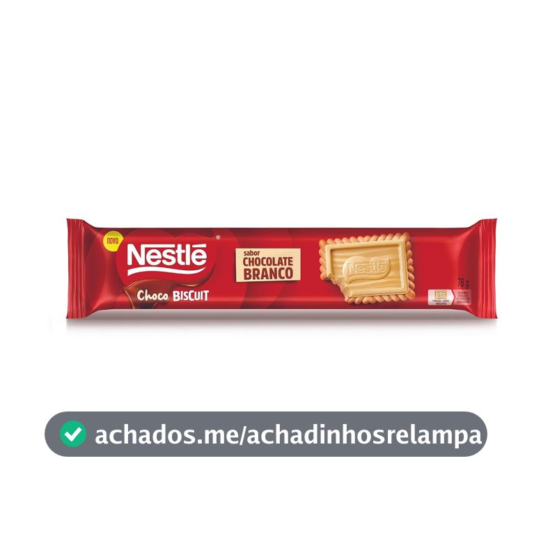 Nestlé Chocobiscuit branco 78g
