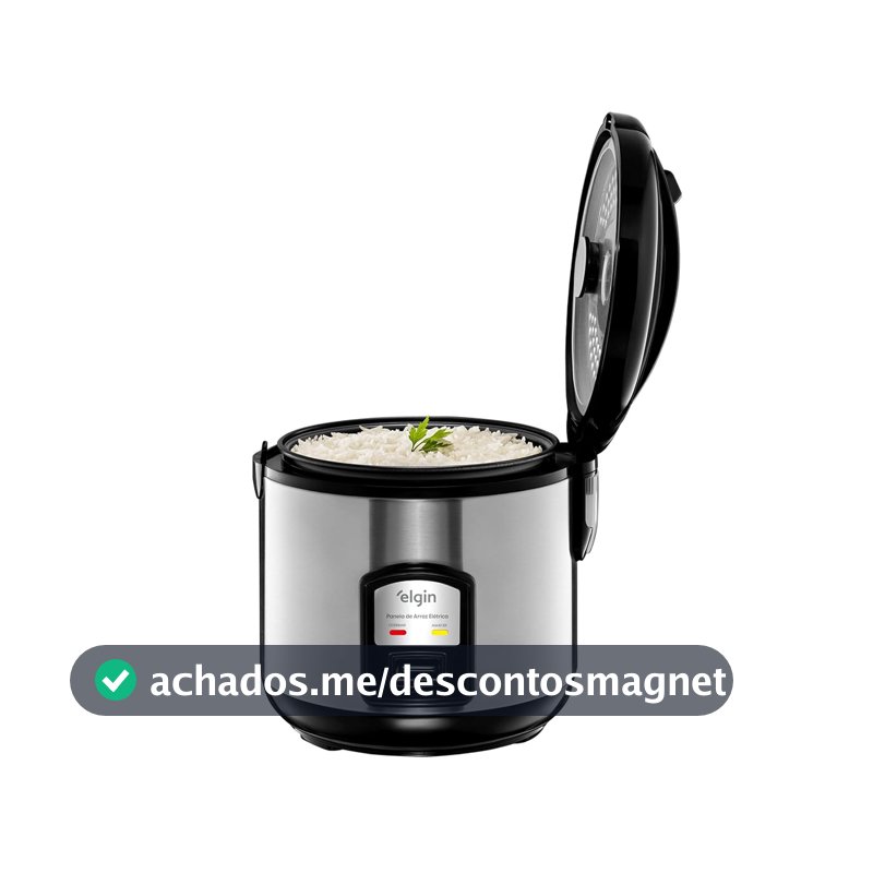 Panela de Arroz Elétrica Elgin Capacidade 5 Xícaras 1 Litro 400W 110V