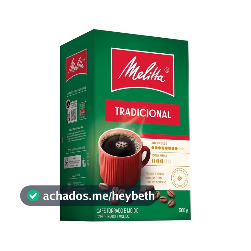 Café Tradicional Melitta Vácuo 500g