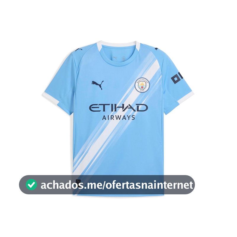 Camisa Puma Manchester City 25/26 Home Masculina