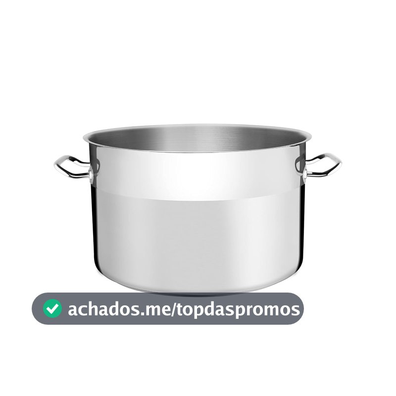 Caldeirão Tramontina Professional em Aço inox com Fundo Triplo sem Tampa 40 cm 30 L