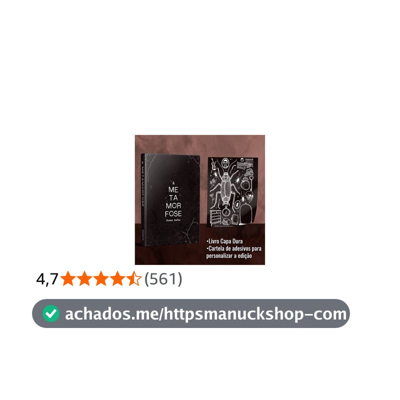 A Metamorfose de Franz Kafka - Livro Capa Dura - Edição Especial com Cartela de Adesivos: edição especial Stickers