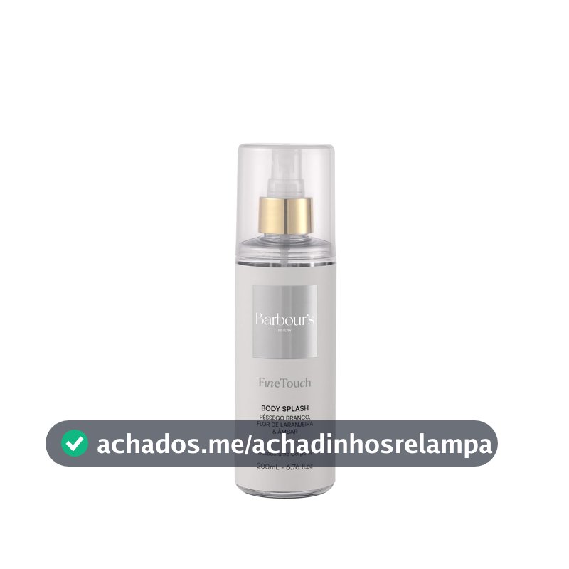 Body Splash Fine Touch Desodorante Colônia 200ml