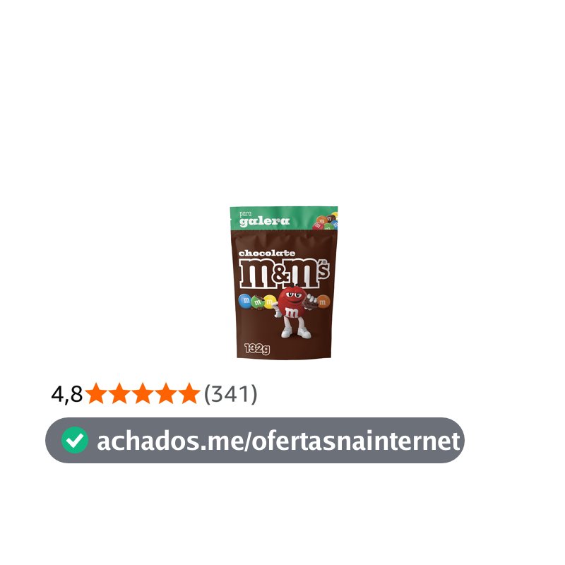 Chocolate M&M'S Ao Leite 132g