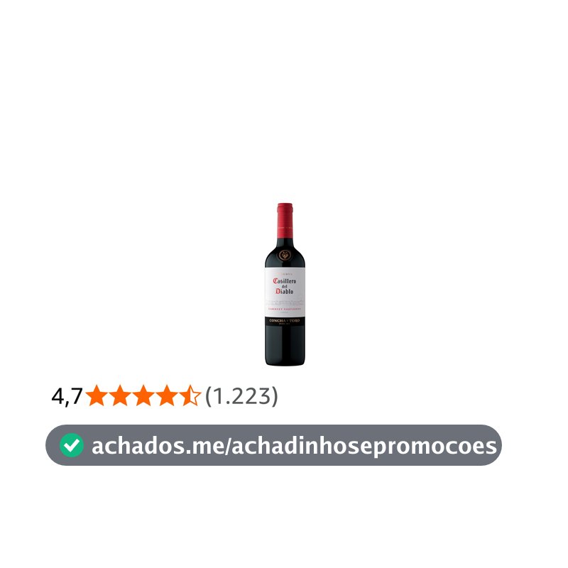 Concha y Toro Casillero Del Diablo Cabernet Sauvignon 750ml