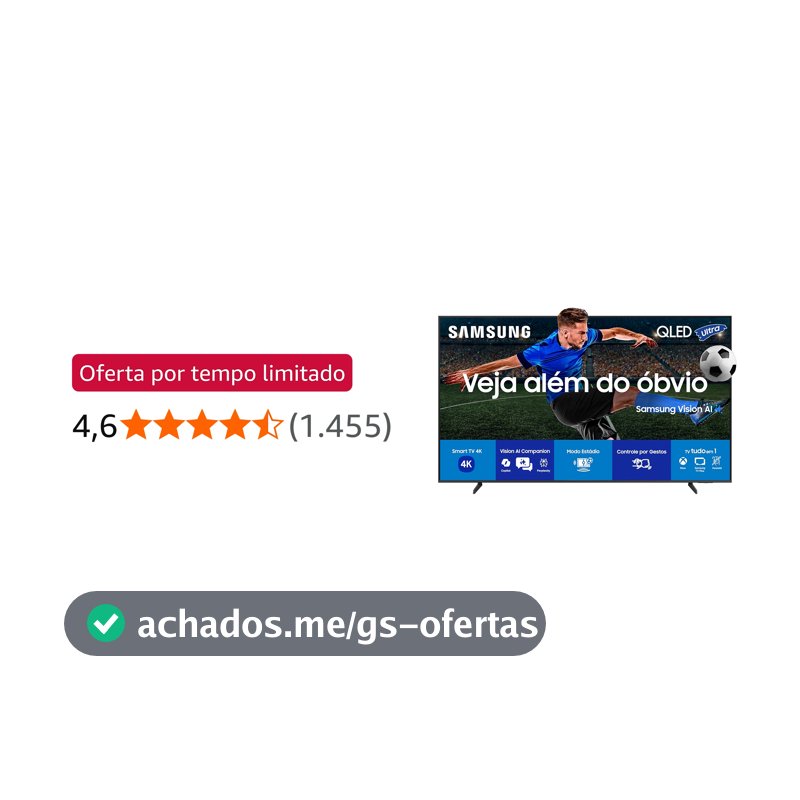 Samsung Vision AI TV 55" QLED ULTRA 4K QEF1 2025