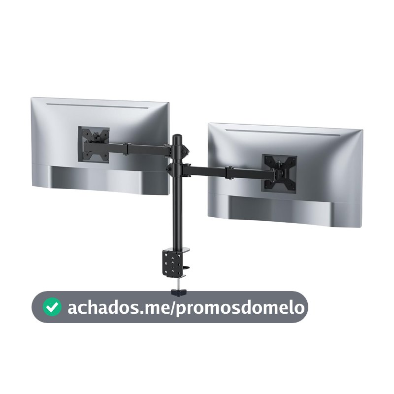 Suporte Duplo para Monitor 13 a 32 Pol, até 16 kg