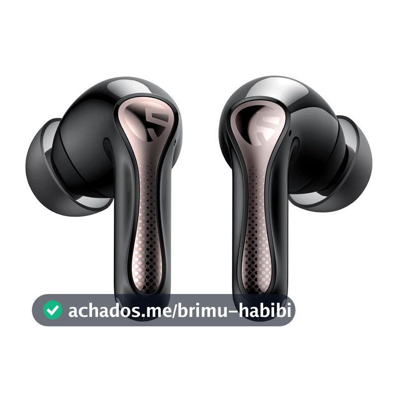 SOUNDPEATS Air5 Pro, ANC Fone de Ouvido Bluetooth 5.4 Sem Fio, 37H,LDAC