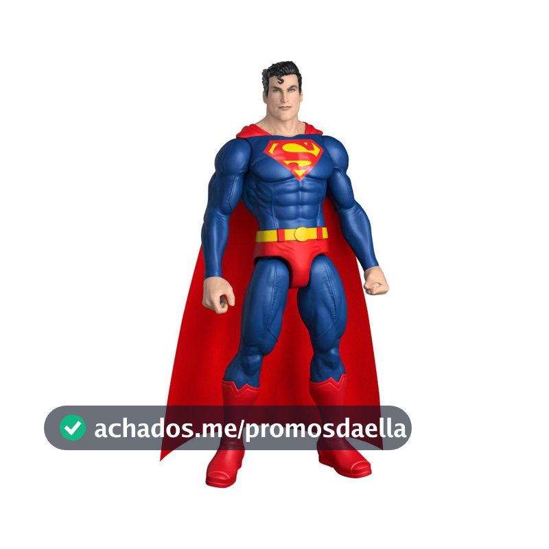 Figura de Ação DC Premiere Superman™ 12", Multicolor, Plástico, Mattel