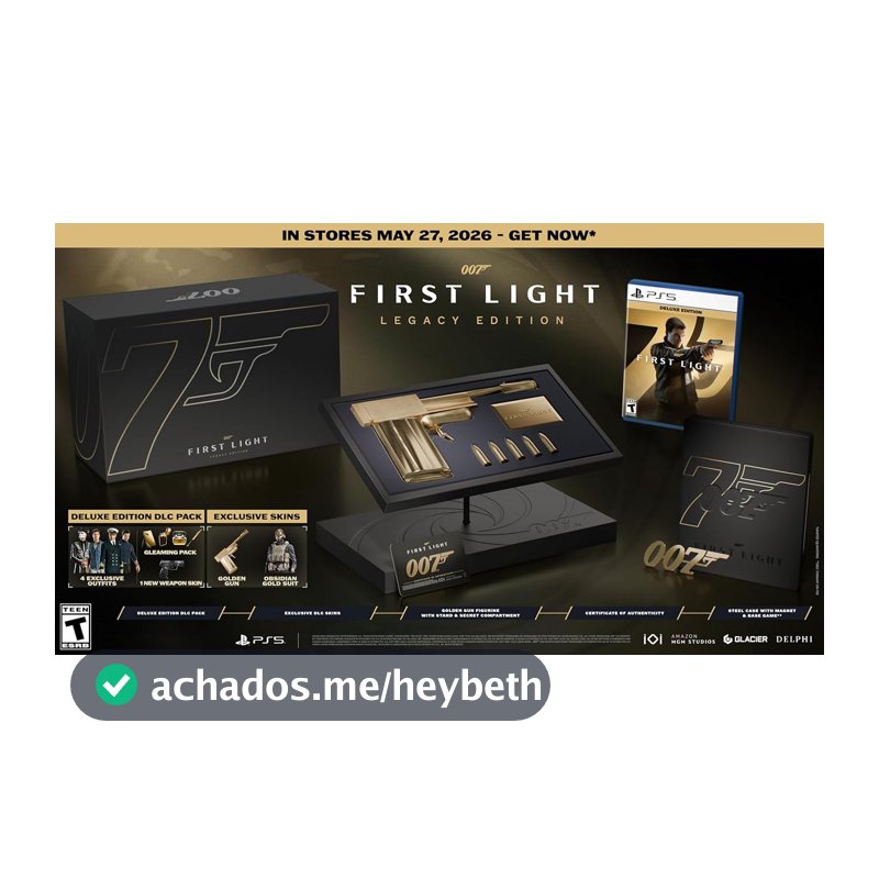 007 First Light - Legacy Edition - PlayStation 5