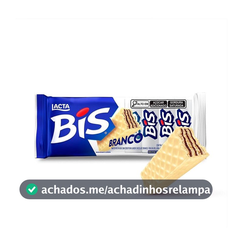 Mondelez Bis Branco 100.8G