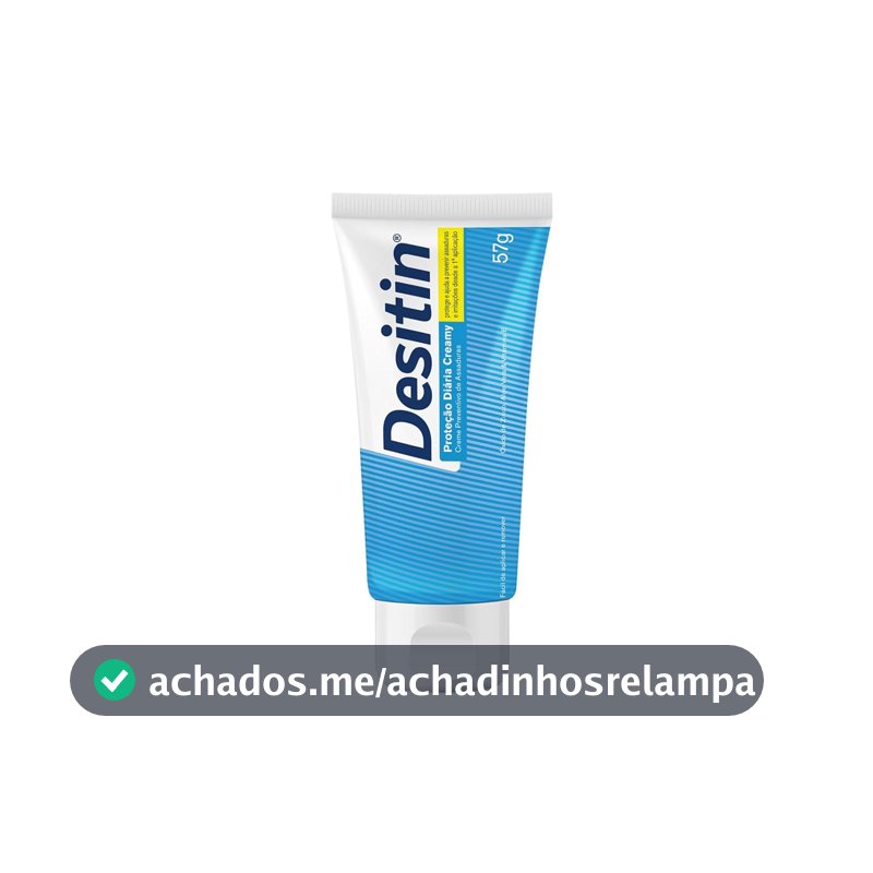 Creme Preventivo de Assaduras para Bebês Desitin Creamy, 57g