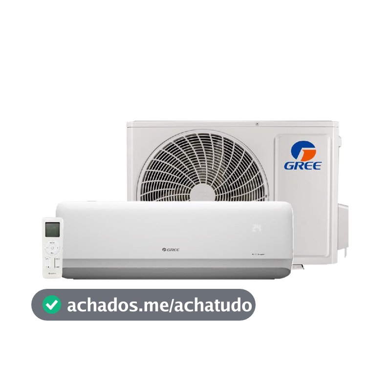 Gree Ar Condicionado Split Hi Wall Inverter Gree G-Side 12000 BTU/h Frio GWC12ATCXB-D6DNA3C – 220 Volts