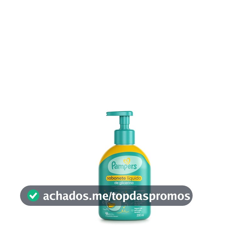 Pampers Sabonete Líquido Glicerina 200ml