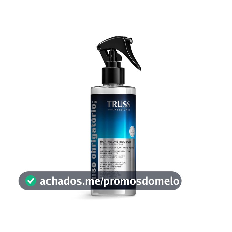 Truss Reconstrutor Capilar Uso Obrigatório Spray