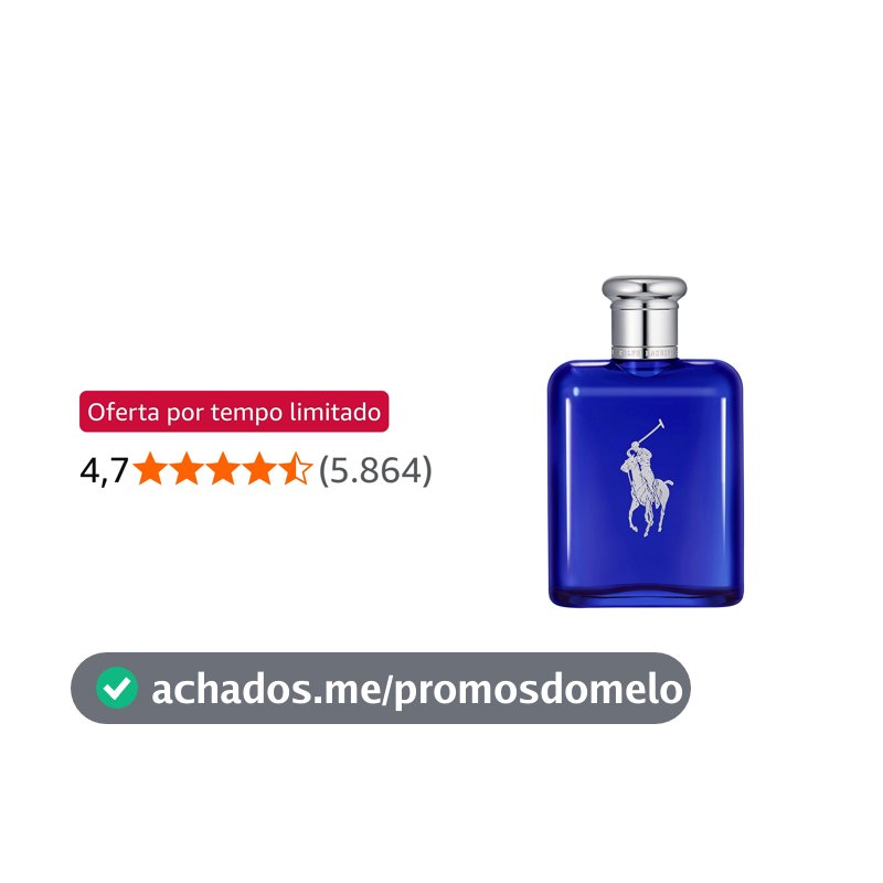 Ralph Lauren, Perfume Masculino, Polo Blue, Eau de Toilette