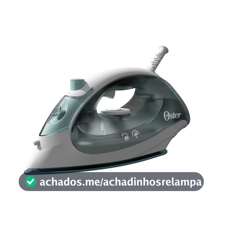 Ferro de Passar a Vapor Oster Antiaderente Verde - 127V