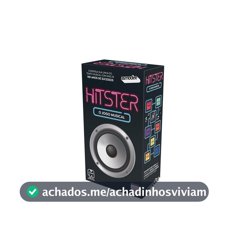 Asmodee, Hitster, Jogo de Cartas para 2 a 10 Jogadores