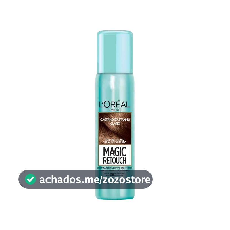 Retoque Instantâneo Magic Retouch, Castanho Claro, L'Oréal Paris