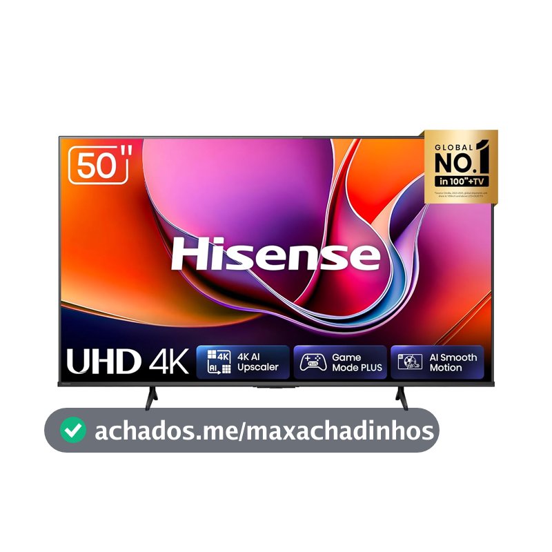 Hisense Smart TV 4K 50" Polegadas 50A6NV