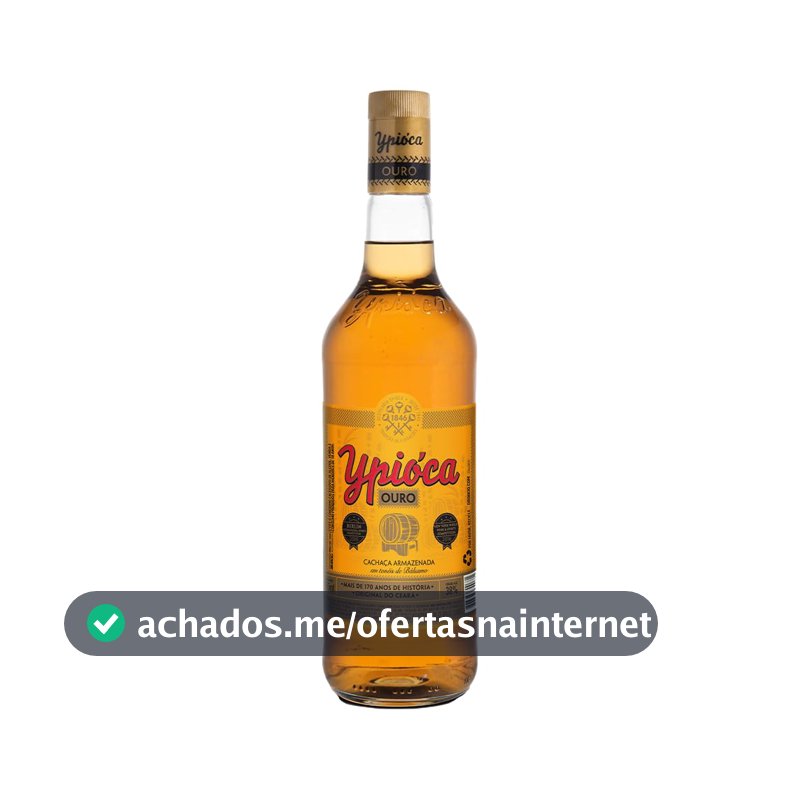 Ypióca Cachaça Ouro Sem Palha 965Ml