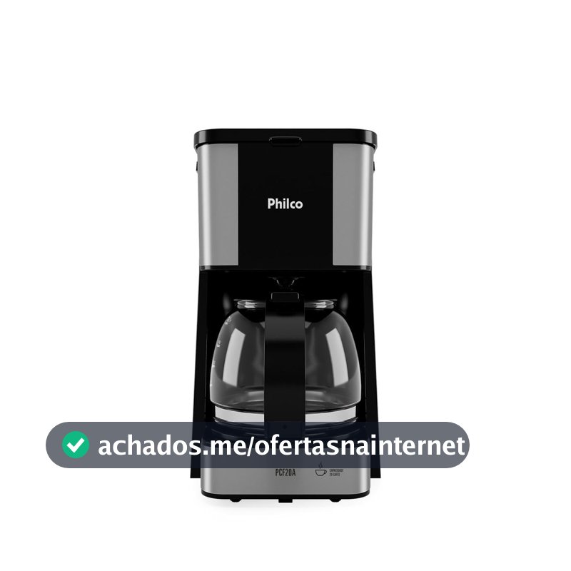 Cafeteira Philco PCF20A 720ml 20 Cafezinhos 650W 127V