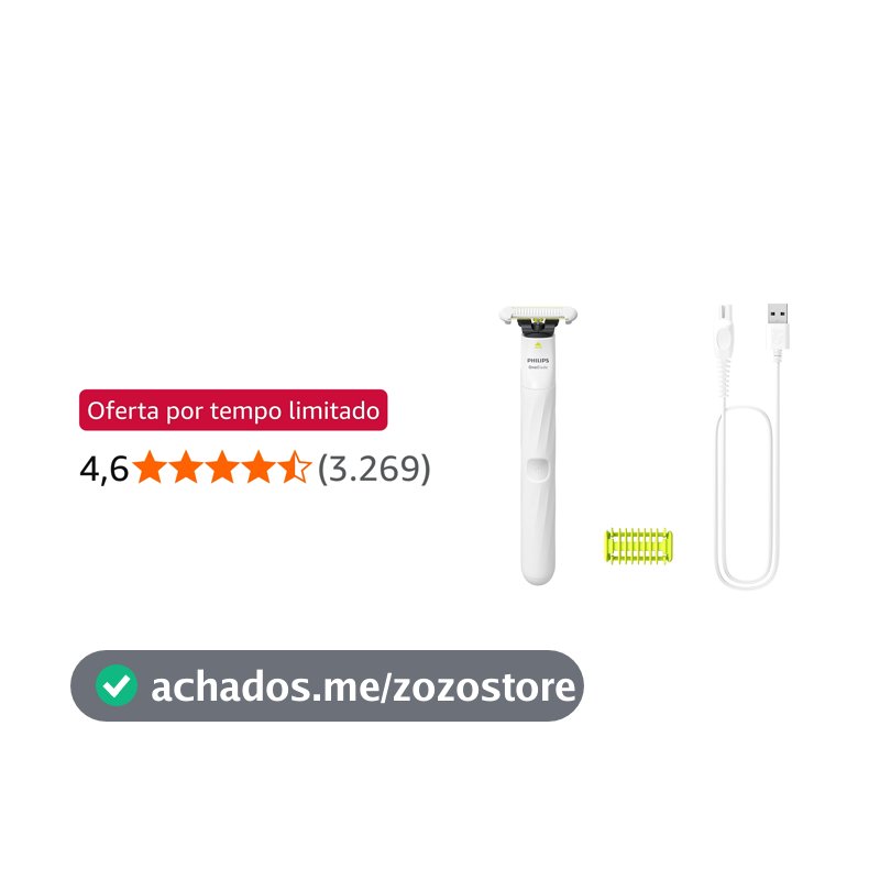 Philips OneBlade Intimate Aparador de Pelos Íntimos para Mulheres