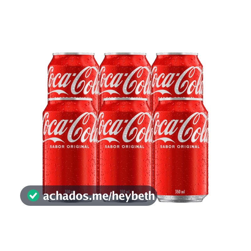 Pack de Coca-Cola Lata 350ML 6 unidades