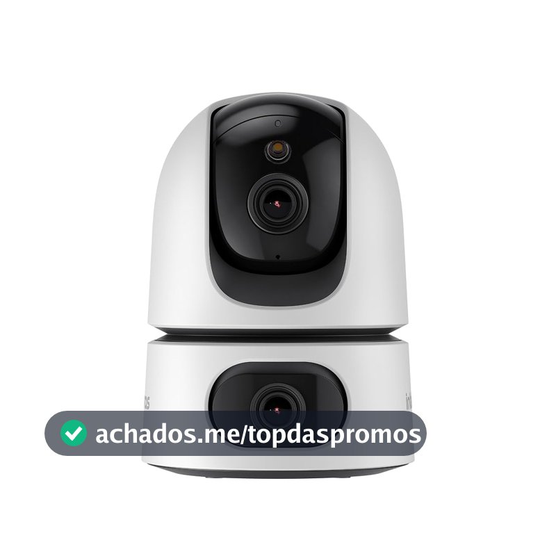 Câmera Inteligente 3MP IM4 Dual Full Color Intelbras