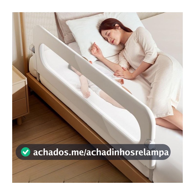 Grade De Cama Protecao Dobravel Altura Ajustavel Base L 120Cm